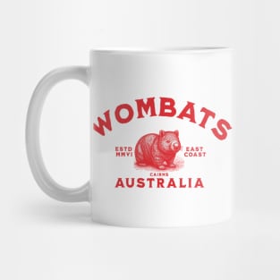 Wombats from Australia, Cairns Mug